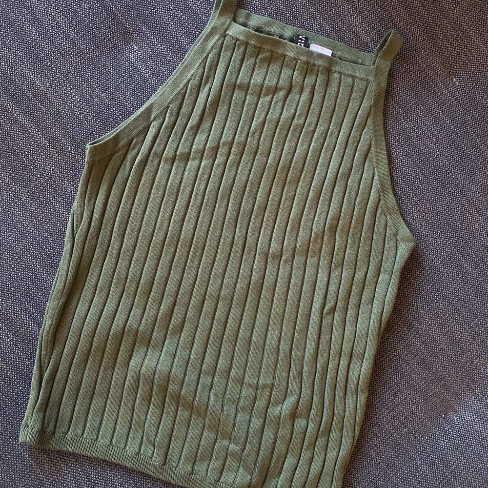 Sweater Halter Top